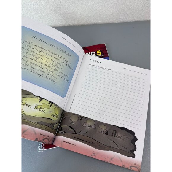 BJU Press Bob Jones second edition handwriting 5 homeschool book teacher edition - Picture 3 of 6